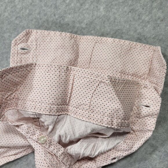 Banana Republic Mens‎ Medium Pink Untucked Fit Oxford Long Sleeve Shirt - Picture 8 of 11